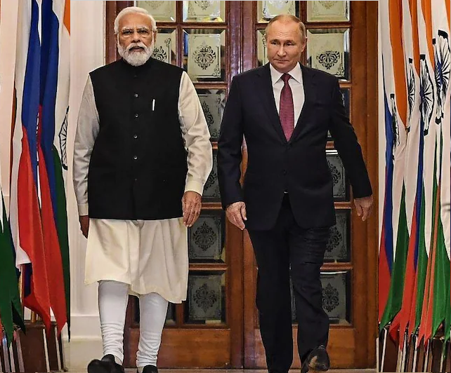 रूस के राष्ट्रपति Putin का 5 घंटे का भारत दौरा