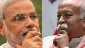 मोदी चलें, भागवत की राह पर*