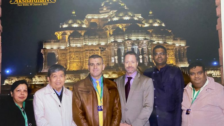 Lions club Delhi Veg organised a visit to Akshardham Temple