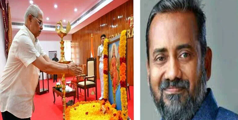केरल में भारत माता का अपमान यह केवल चित्र नहीं देश की आत्मा पर चोट है!